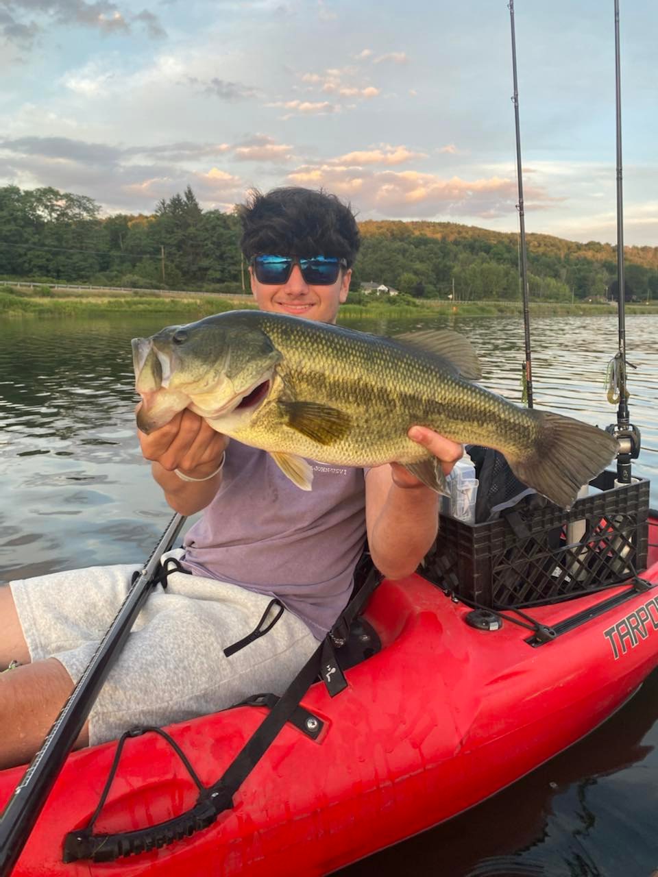 8/1/22 Bass and catfish biting well.  Tioga County Fishing Report